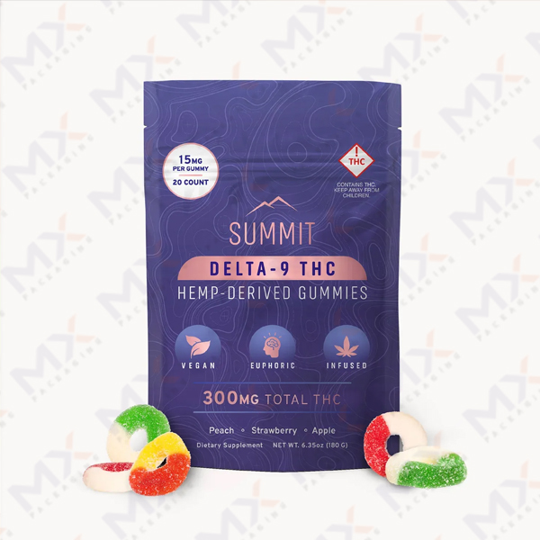 Custom Mylar Delta 9 Gummies